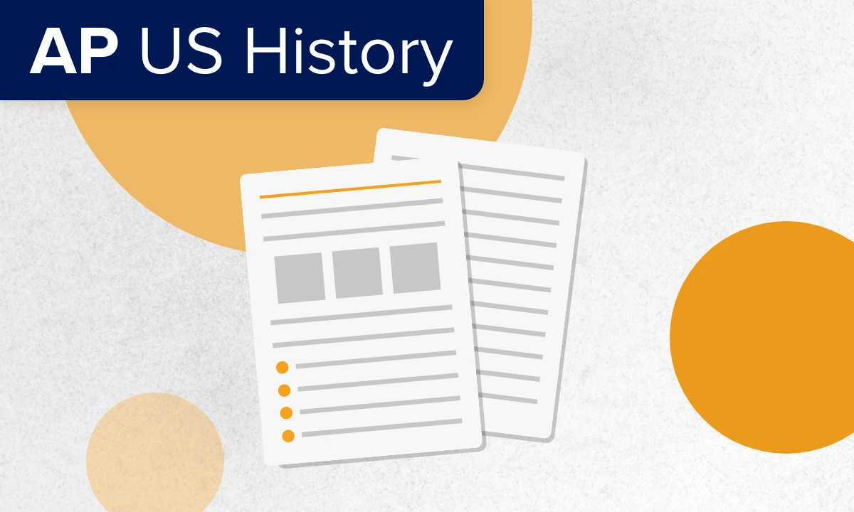 Illustration of UWorld College Readiness downloadable lesson or activity for AP US History