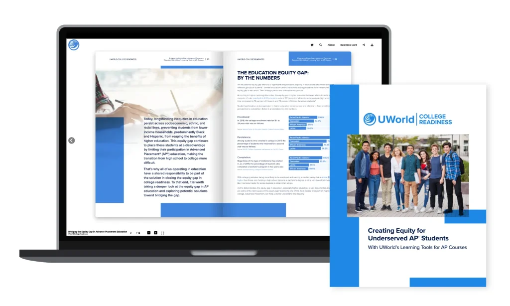 UWorld College Readiness digital and downloadable research and whitepapers.