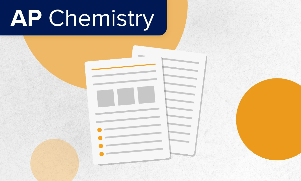 Illustration of UWorld College Readiness downloadable lesson or activity for AP Chemistry