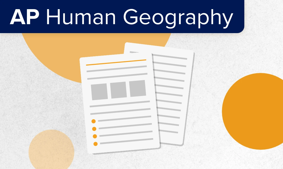 Illustration of UWorld College Readiness downloadable lesson or activity for AP Human Geography