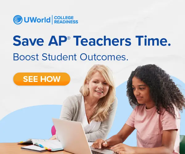 Save AP teachers time and Boost Student Outcomes with UWorld